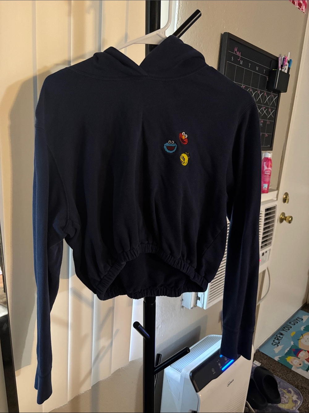Uniqlo Kaws x Sesame St Hoodie